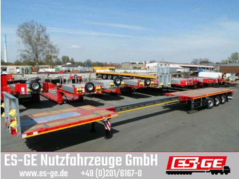 New Dropside/ Flatbed semi-trailer Faymonville MAX Trailer 3-Achs-Teleauflieger - hydr. gelenkt: picture 1