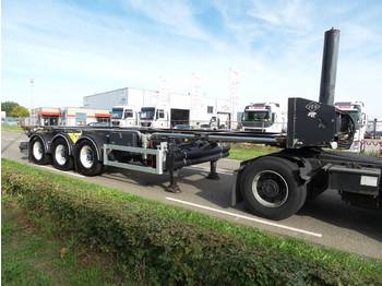 Chassis semi-trailer Feldbinder FFB 30 ft tipping whit rotory valve: picture 1