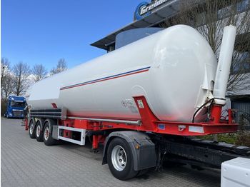 Tank semi-trailer for transportation of silos Feldbinder KIP 60.3, Leichtmetallfelgen: picture 1