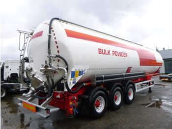 Tank semi-trailer for transportation of flour Feldbinder Powder tank alu 60 m3 (tipping): picture 4