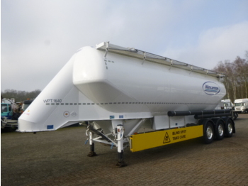 Tank semi-trailer for transportation of flour Feldbinder Powder tank alu alu 49 m3 / 1 comp: picture 1