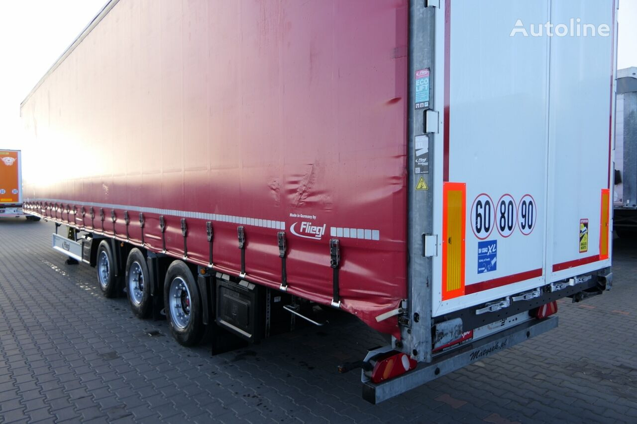 Curtainsider semi-trailer Fliegl CURTAINSIDER / MEGA / LIFTED ROOF / COILMULD / LIFTED AXLE / 202: picture 11