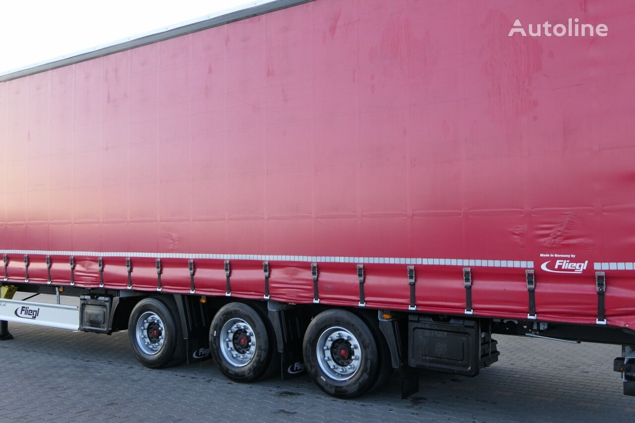 Curtainsider semi-trailer Fliegl CURTAINSIDER / MEGA / LIFTED ROOF / COILMULD / LIFTED AXLE / 202: picture 26