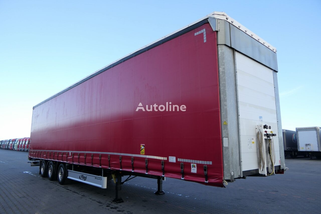 Curtainsider semi-trailer Fliegl CURTAINSIDER / MEGA / LIFTED ROOF / COILMULD / LIFTED AXLE / 202: picture 8