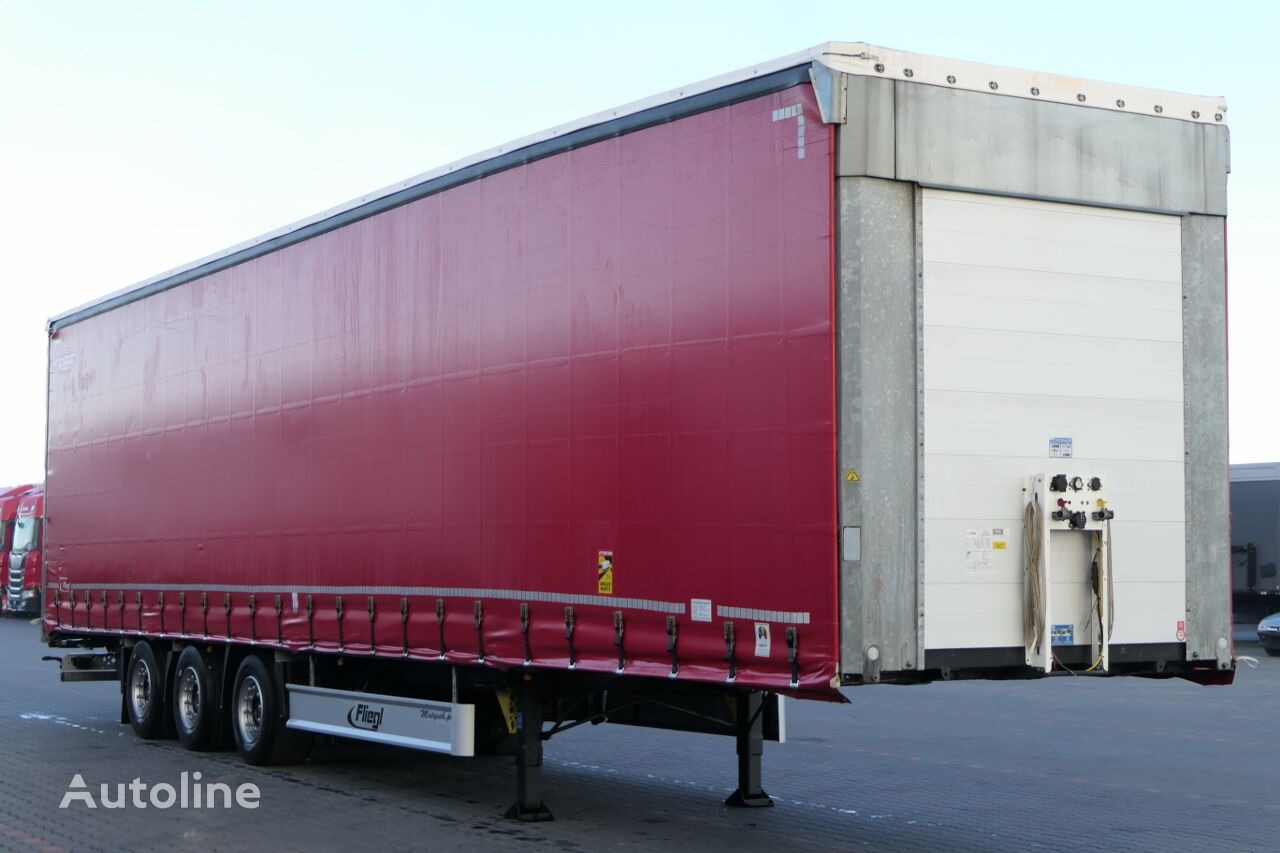 Curtainsider semi-trailer Fliegl CURTAINSIDER / MEGA / LIFTED ROOF / COILMULD / LIFTED AXLE / 202: picture 9