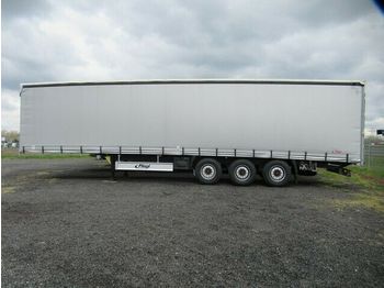 New Dropside/ Flatbed semi-trailer Fliegl Gardine Standard, Lift, 12642XL, SAF Scheibe: picture 1