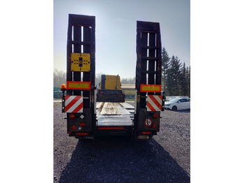 Low loader semi-trailer Gheysen en Verpoort PLATFORM WITH EXTENDERS AND LEAF SUSPENSION: picture 3