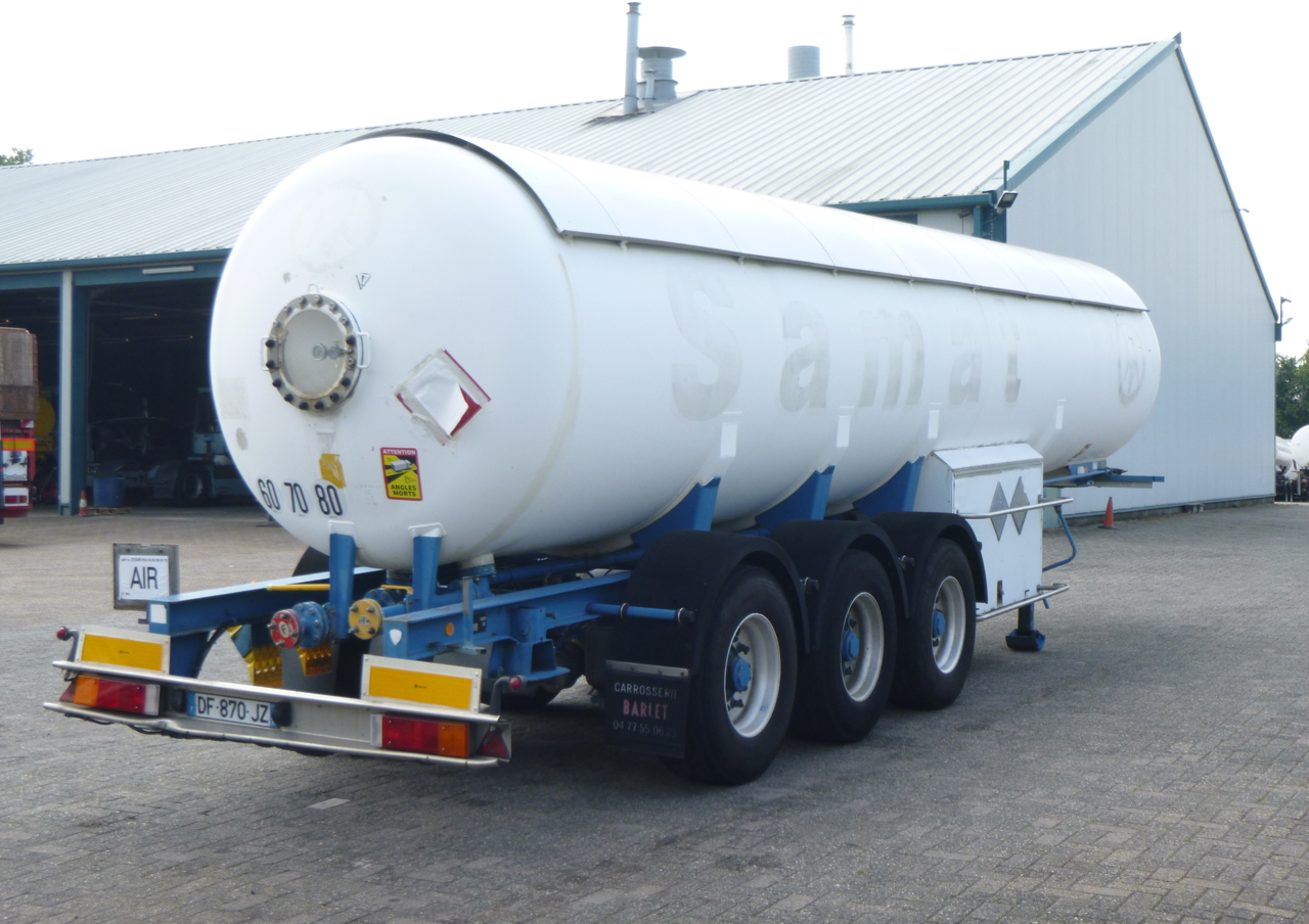Tank semi-trailer for transportation of gas Guhur Low-pressure gas tank steel 31.5 m3 / 10 bar (methyl chloride): picture 3