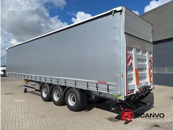 Curtainsider semi-trailer HANGLER Zepro lift + Hævetag: picture 1