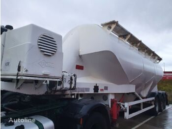 Tank semi-trailer for transportation of cement HEIL: picture 1