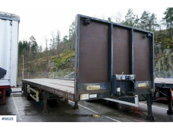 Dropside/ Flatbed semi-trailer HRD 3 axle trailer: picture 1