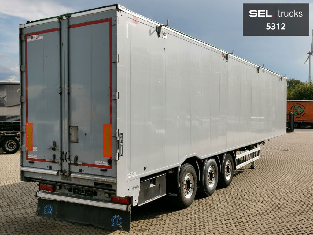 Walking floor semi-trailer H&W HWDLSS38 / Alu-Felgen / Lenkachse Liftachse: picture 6