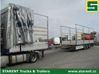 Curtainsider semi-trailer Hangler Megatrailer, ausziehbar auf 20,9 m, Bordwände: picture 1