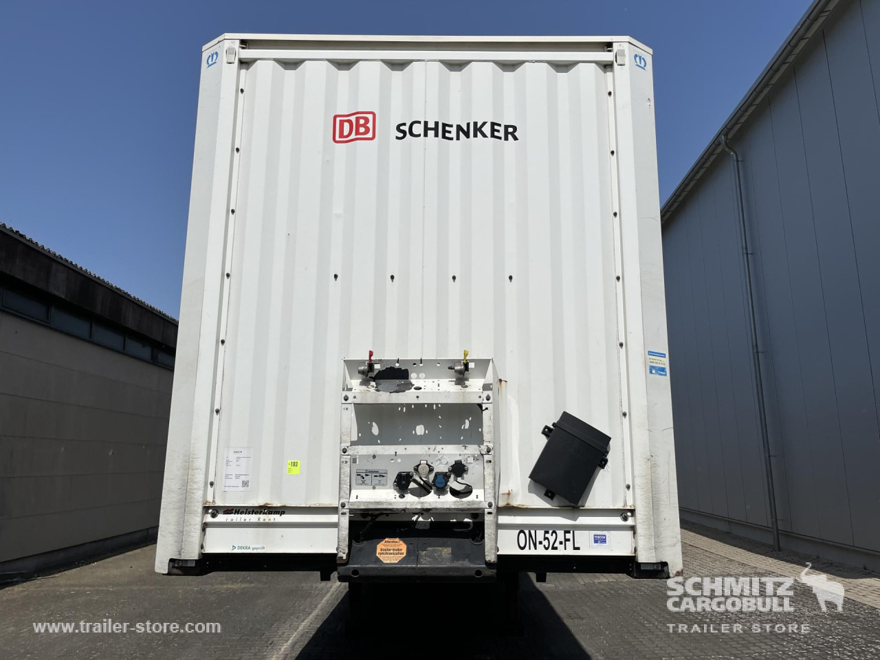 Closed box semi-trailer KRONE Auflieger Trockenfrachtkoffer Standard: picture 13