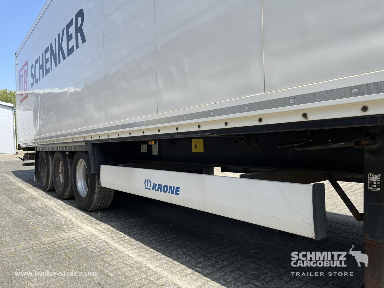 Closed box semi-trailer KRONE Auflieger Trockenfrachtkoffer Standard: picture 15