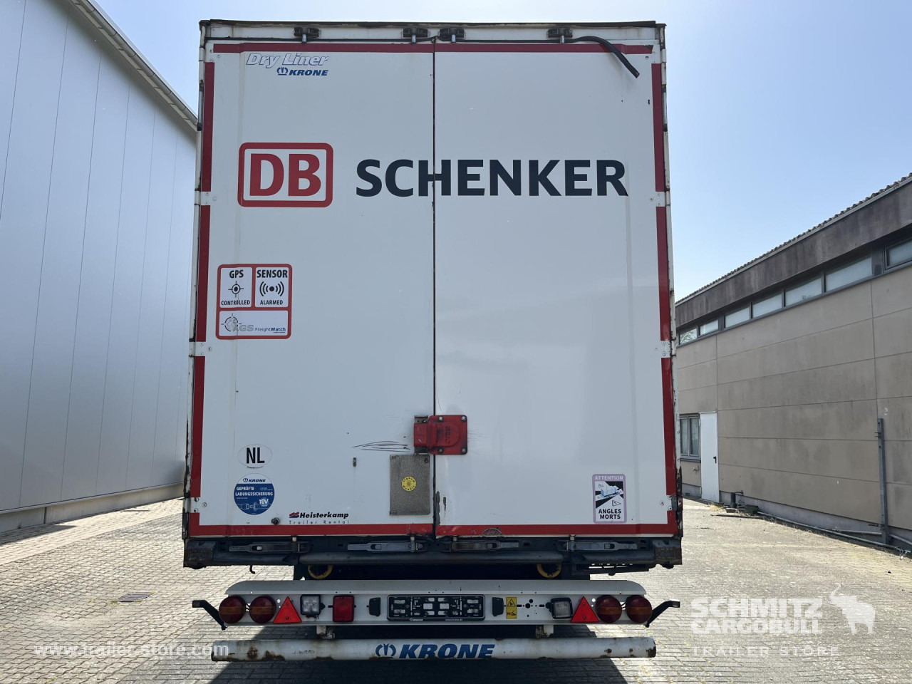Closed box semi-trailer KRONE Auflieger Trockenfrachtkoffer Standard: picture 2