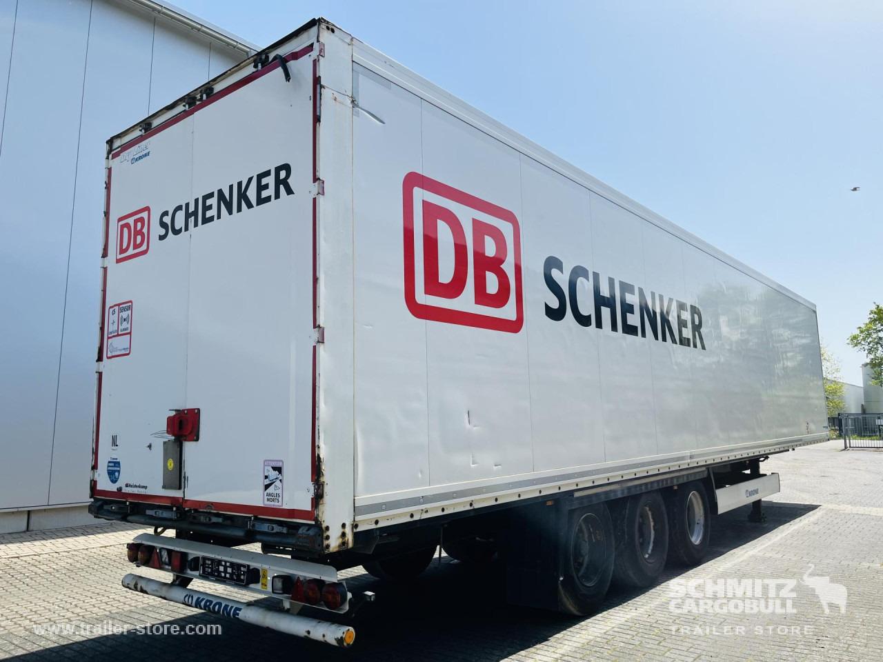 Closed box semi-trailer KRONE Auflieger Trockenfrachtkoffer Standard: picture 10