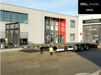Dropside/ Flatbed semi-trailer Kässbohrer LB3E / Plattformverlängerung (m): 6,9 /MEGA /NEW: picture 1