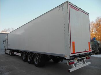 Closed box semi-trailer Kässbohrer SBT 20-12/27, PLYWOOD, LIFTACHSE, ISOLIER DACH,: picture 1