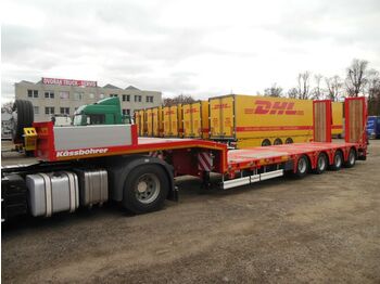 Low loader semi-trailer Kässbohrer SLA4, TELESKOP 6M, NEUE, AM LAGER-SOFORT: picture 1
