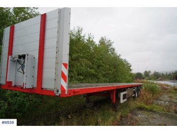 Dropside/ Flatbed semi-trailer Kelberg D10V straight semi: picture 1