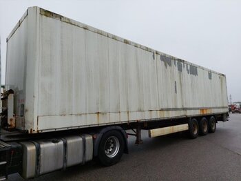 Closed box semi-trailer Krone 3-achs Kofferauflieger SDK 27: picture 1