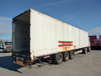 Closed box semi-trailer Krone 3-achs Kofferauflieger SDK 27: picture 4