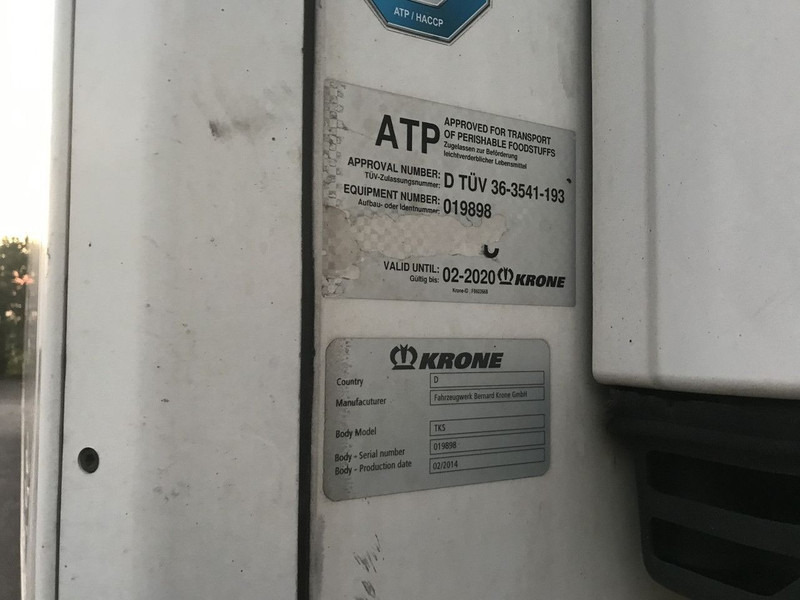 Refrigerator semi-trailer Krone N/A / Carrier koelmotor / BPW-assen: picture 7