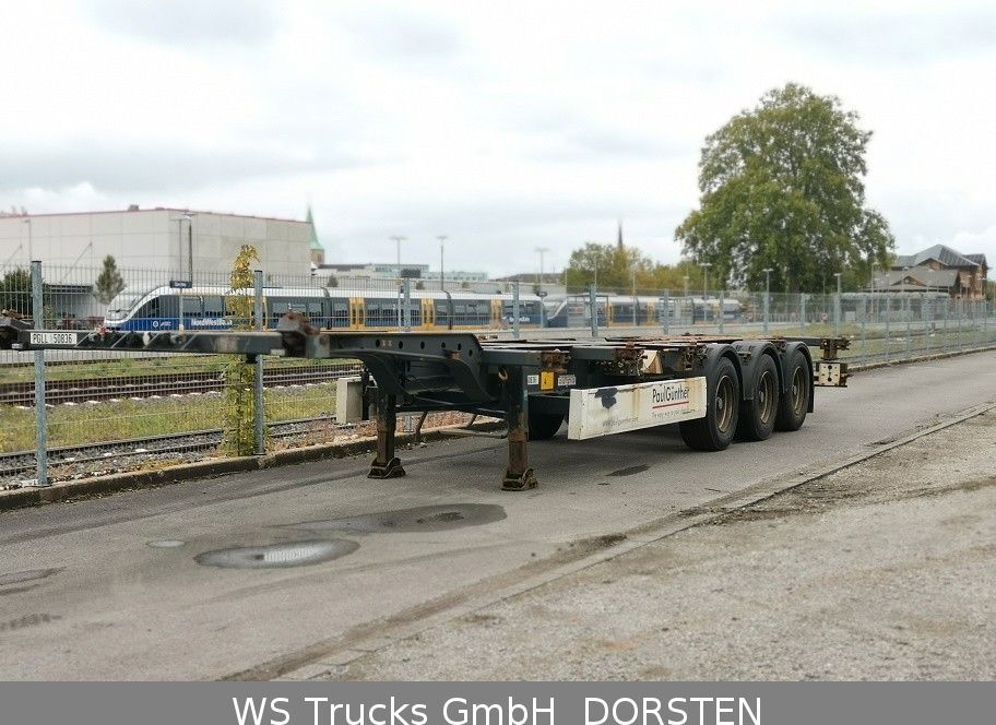 Container transporter/ Swap body semi-trailer Krone SD27 Trommelbremse  20/30/40/45 Box Liner: picture 2
