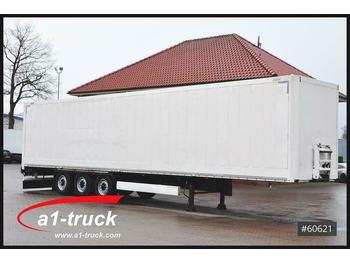 Closed box semi-trailer Krone SDK 27, Textil Doppelstock HU 04/2020: picture 1