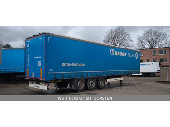 Curtainsider semi-trailer Krone SDP27   Profiliner Edscha  XL Scheibenbremse: picture 3