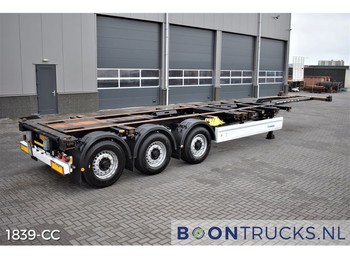 Container transporter/ Swap body semi-trailer Krone SD | 2x20-30-40-45ft HC * DISC BRAKES * EXTENDABLE REAR: picture 1