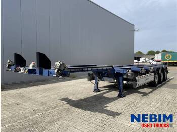 Container transporter/ Swap body semi-trailer Krone SD - CARRIER Reefer / GENSET: picture 1