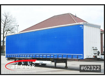 Curtainsider semi-trailer Krone SD Mega Tautliner, BPW Achse, neue Plane: picture 1