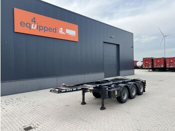 Container transporter/ Swap body semi-trailer LAG 20FT ADR (EX/II, EX/III, FL, AT), Leergewicht: 3.540kg, BPW, NL-Chassis, APK/ADR: 04/2023, mehrere Stück vorhanden: picture 1