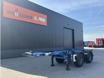 Container transporter/ Swap body semi-trailer LAG 20FT, BPW, ADR, NL-CHASSIS, ADR/APK: 12/2022: picture 1