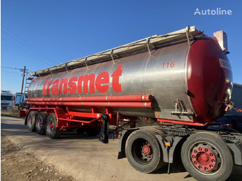 Tank semi-trailer for transportation of chemicals LAG AGRICULTURA - ARCURI - INOX ALIMENTAR - 30 000 L: picture 2