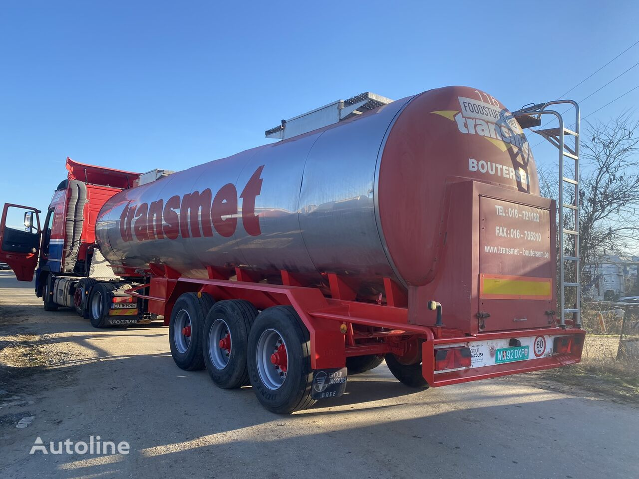 Tank semi-trailer for transportation of chemicals LAG AGRICULTURA - ARCURI - INOX ALIMENTAR - 30 000 L: picture 7