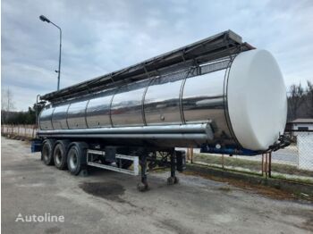 Tank semi-trailer for transportation of chemicals LAG GSA: picture 1