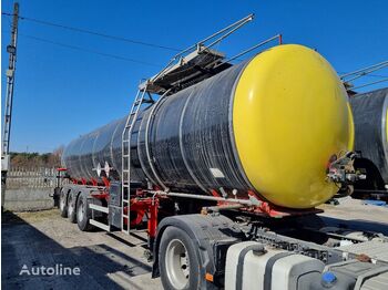 Tank semi-trailer for transportation of bitumen LAG L4BH: picture 1