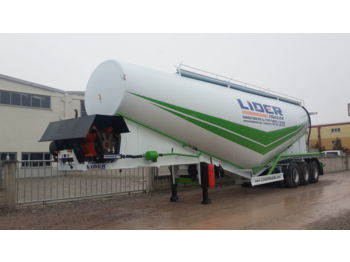New Tank semi-trailer for transportation of cement LIDER 2017 NEW 80 TONS CAPACITY FROM MANUFACTURER READY IN STOCK: picture 1