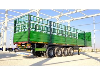 New Dropside/ Flatbed semi-trailer LIDER 2022 MODEL NEW LIDER TRAILER DIRECTLY FROM MANUFACTURER FACTORY [ Copy ] [ Copy ]: picture 1