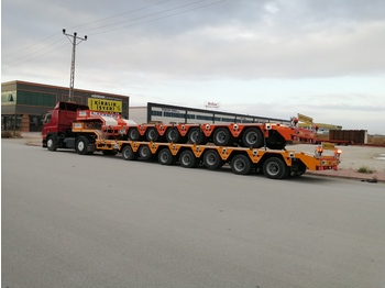 New Low loader semi-trailer for transportation of heavy machinery LIDER 2022 YEAR NEW MODELS containeer flatbes semi TRAILER FOR SALE [ Copy ] [ Copy ] [ Copy ]: picture 1