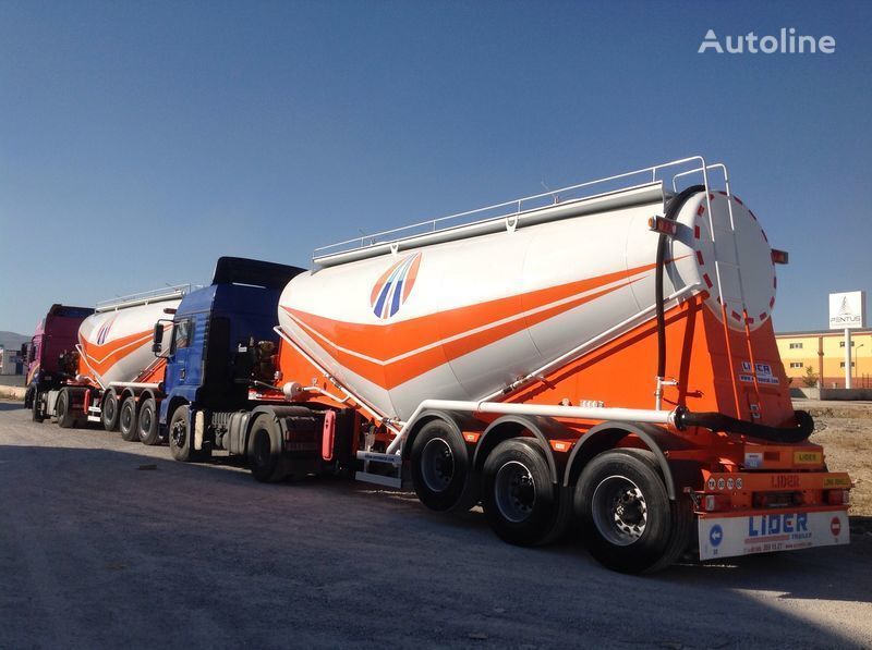 New Tank semi-trailer for transportation of cement LIDER 2023 MODEL NEW CEMENT TANKER: picture 4