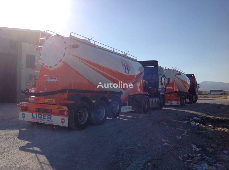New Tank semi-trailer for transportation of cement LIDER 2023 MODEL NEW CEMENT TANKER: picture 6