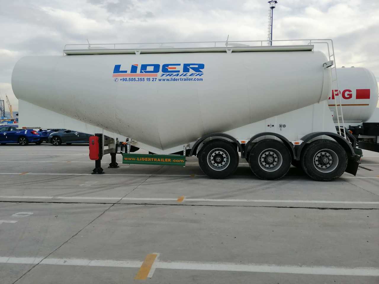 New Tank semi-trailer for transportation of cement LIDER 2023 MODEL NEW CEMENT TANKER: picture 17