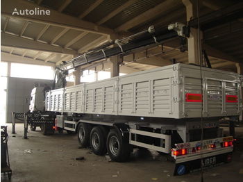 New Dropside/ Flatbed semi-trailer LIDER 2023 Model NEW trailer Manufacturer Company READY: picture 3