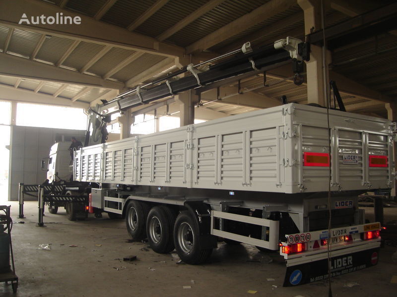New Dropside/ Flatbed semi-trailer LIDER 2023 Model NEW trailer Manufacturer Company READY: picture 3