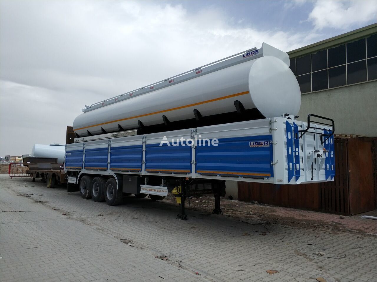 New Dropside/ Flatbed semi-trailer LIDER 2023 Model NEW trailer Manufacturer Company READY: picture 17