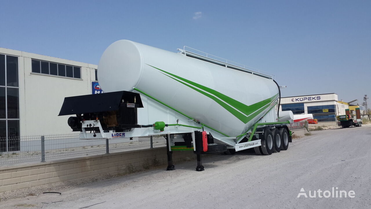 New Tank semi-trailer for transportation of cement LIDER 2023 NEW 80 TONS CAPACITY FROM MANUFACTURER READY IN STOCK: picture 19